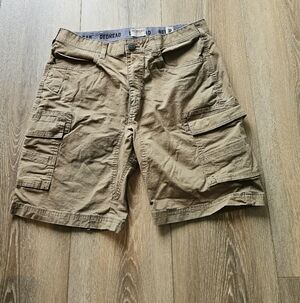 Men’s Like New RedHead Tan Brown Cargo Shorts | Size 32